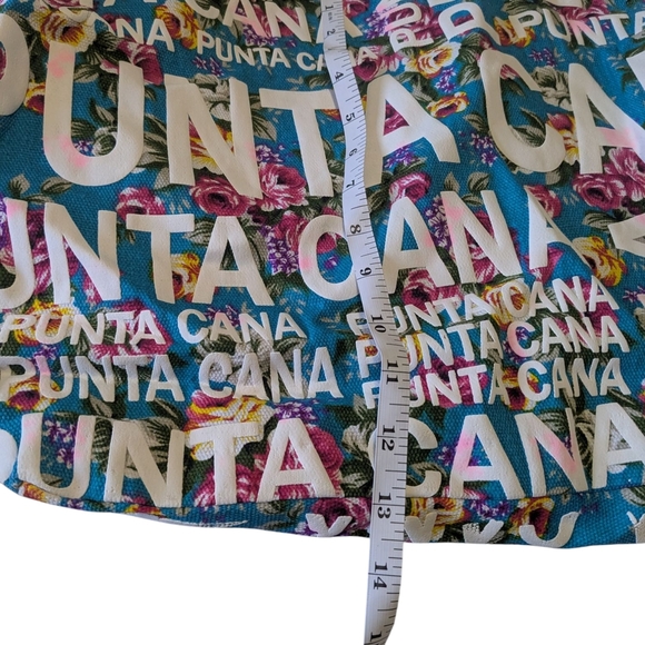 Punta Cana Tote and Cap Set. Multicolor Theme. - Picture 3 of 7